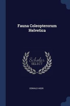 portada Fauna Coleopterorum Helvetica