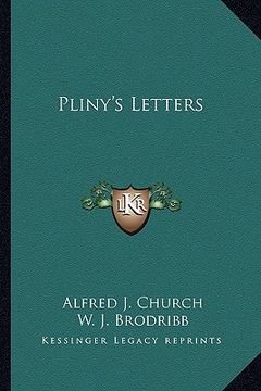 portada pliny's letters