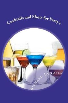 portada cocktails and shots for party's (en Inglés)