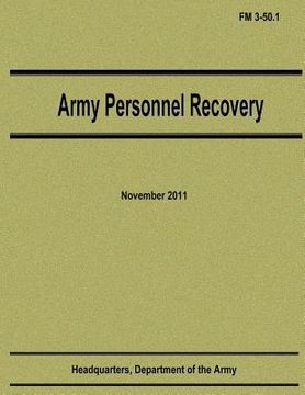 portada Army Personnel Recovery (FM 3-50.1) (en Inglés)