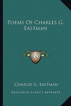 portada poems of charles g. eastman (en Inglés)