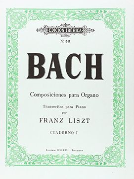 portada Composiciones órgano (Liszt) Cuad.I