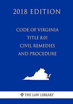 portada Code of Virginia - Title 8. 01 - Civil Remedies and Procedure (en Inglés)