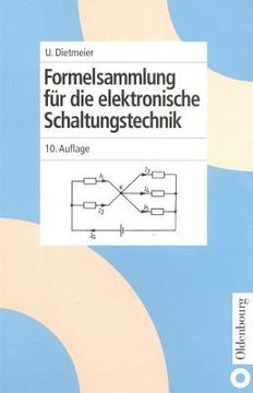 portada Formelsammlung für die Elektronische Schaltungstechnik (en Alemán)