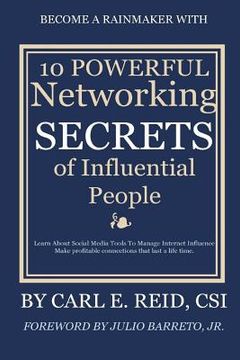 portada 10 Powerful Networking Secrets of Influential People (en Inglés)