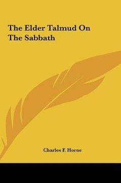 portada the elder talmud on the sabbath (en Inglés)
