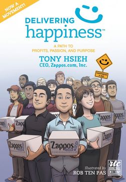 portada Delivering Happiness (en Inglés)