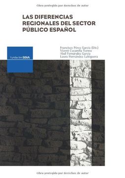 portada Diferencias Regionales del Sector Publico Español (in Spanish)