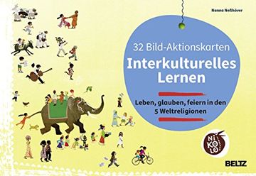 Comprar 32 Bild-Aktionskarten Interkulturelles Lernen. Leben, Glauben ...