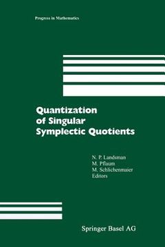portada Quantization of Singular Symplectic Quotients