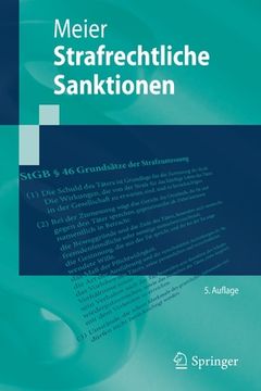 portada Strafrechtliche Sanktionen (in German)