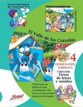 portada El valle de las crayolas: Estimulación Temprana (in Spanish)
