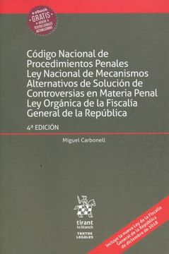 portada Codigo Nacional de Procedimientos Penales 4a ed ley Naciona