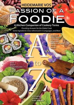 portada passion of a foodie - an international kitchen companion (in English)