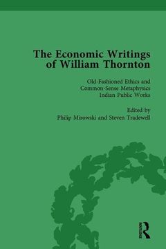 portada The Economic Writings of William Thornton Vol 5 (en Inglés)
