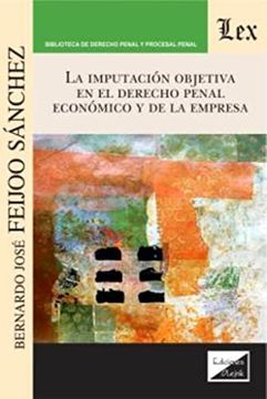 portada Imputacion Objetiva en el Derecho Penal Economico y de la Empresa