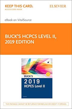 portada Buck's 2019 Hcpcs Level ii Elsevier on Vitalsource Access Card 