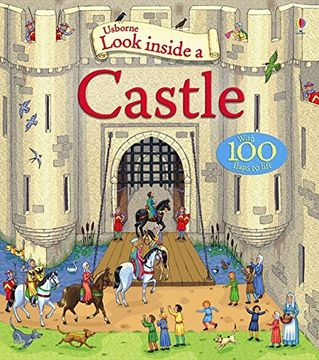 portada Look Inside a Castle (Look Inside Board Books) (en Inglés)