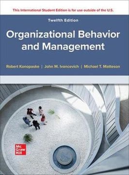 portada Ise Organizational Behavior and Management (in English)