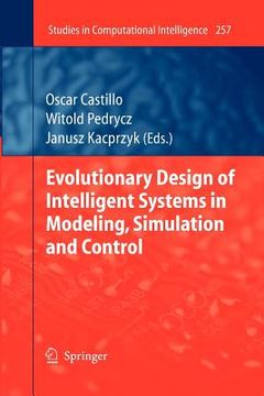 portada evolutionary design of intelligent systems in modeling, simulation and control (in English)