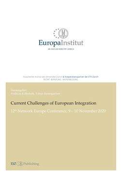 portada Current Challenges of European Integration: 12th Network Europe Conference, 9 - 10 November 2020 (in English)