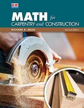portada Math for Carpentry and Construction (en Inglés)