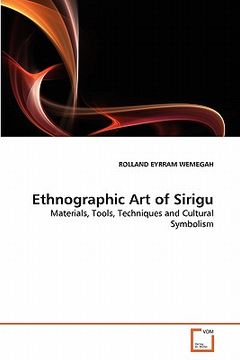 portada ethnographic art of sirigu (en Inglés)