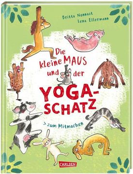 portada Die Kleine Maus und der Yoga-Schatz (en Alemán)
