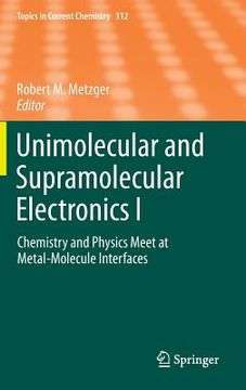 portada unimolecular and supramolecular electronics i (en Inglés)