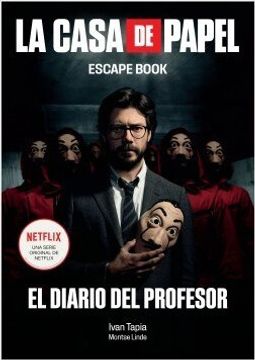 portada Casa de Papel Escape Book el Diario del Profesor