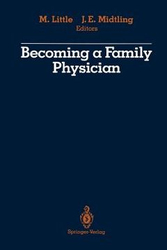 portada becoming a family physician (en Inglés)