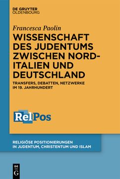 portada Wissenschaft des Judentums zwischen Norditalien und Deutschland 