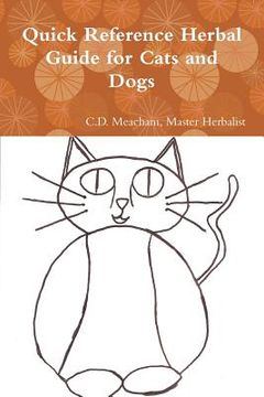 portada quick reference herbal guide for cats and dogs (in English)