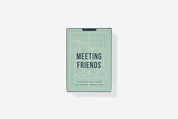 portada Meeting Friends: Conversations Cards to Kindle Connection (in English)