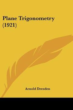 portada plane trigonometry (1921) (en Inglés)