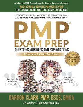 portada PMP(R) Questions, Answers and Explanations Updated for 2020-2021 Exam (en Inglés)