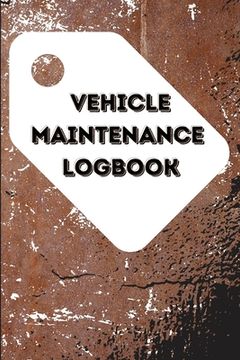 portada Vehicle Maintenance log Book (in English)