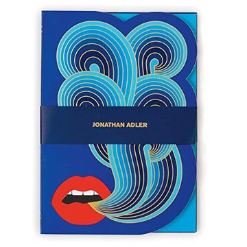 portada Jonathan Adler Lips a5 Journal (en Inglés)