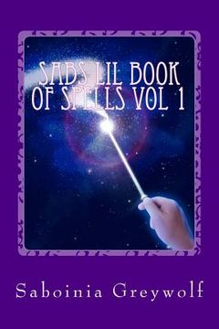 portada sabs lil book of spells vol 1 (en Inglés)