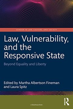 portada Law, Vulnerability, and the Responsive State (en Inglés)