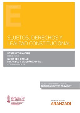 portada Sujetos, Derechos y Lealtad Constitucional (Monografía) (in Spanish)