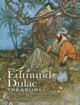 portada An Edmund Dulac Treasury: 116 Color Illustrations (Dover Fine Art, History of Art) (en Inglés)