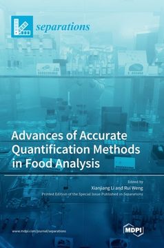 portada Advances of Accurate Quantification Methods in Food Analysis (en Inglés)