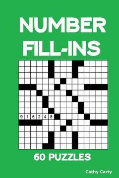 portada Number Fill-Ins: 60 Puzzles (in English)