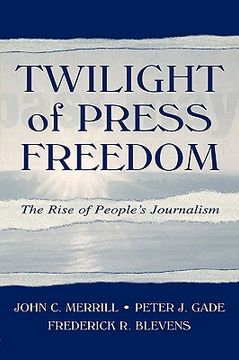 portada twilight of press freedom pr (en Inglés)