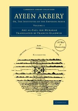 portada Ayeen Akbery - Volume 1 (Cambridge Library Collection - South Asian History) (en Inglés)