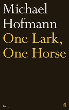 portada One Lark, one Horse (en Inglés)
