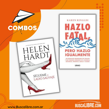 portada Pack SÍGUEME AL LADO SALVAJE+HAZLO FATAL, PERO HAZLO IGUALMENTE (in Spanish)
