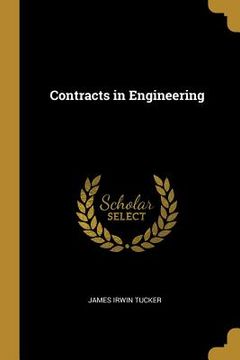 portada Contracts in Engineering (in English)