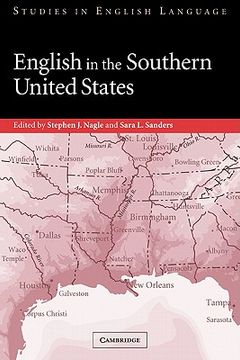portada English in the Southern United States Paperback (Studies in English Language) 